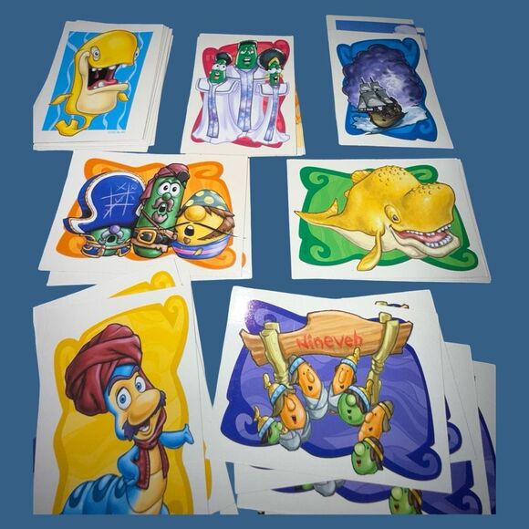 Vintage Jonah The Overboard Adventure Talicor VeggieTales Board Game Complete - Picture 9 of 13